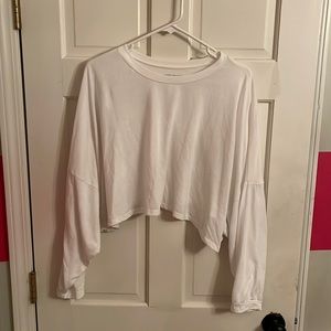 cropped long sleeve